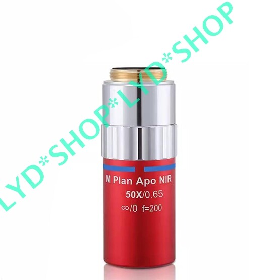 1pc New M Plan Apo NIR 50x/0.65 ∞/0 f=200 Objective Lens OEM Substitute NA0.65