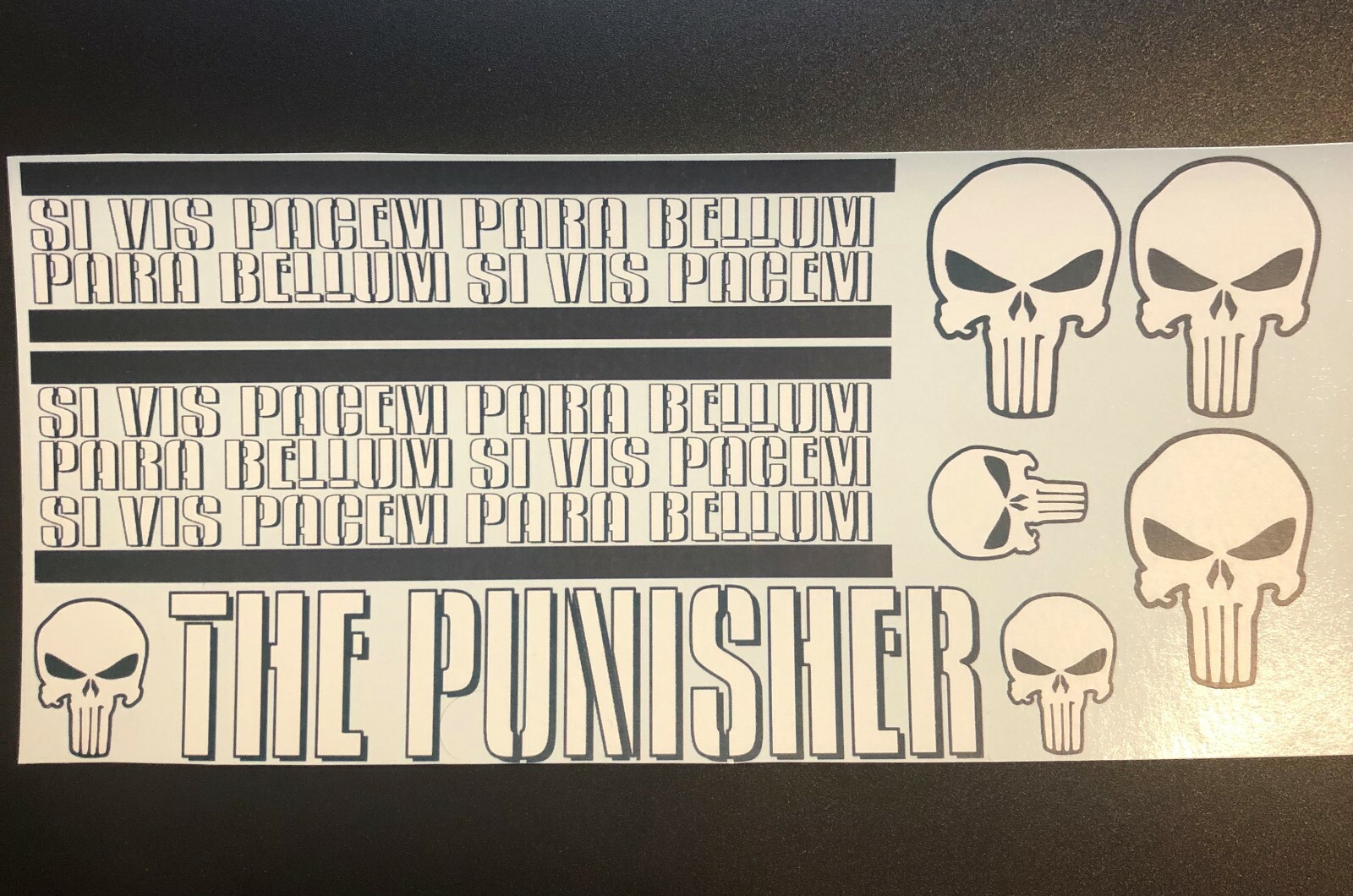 Estes Model Rocket Star Orbiter Replacement Decal Set Punisher