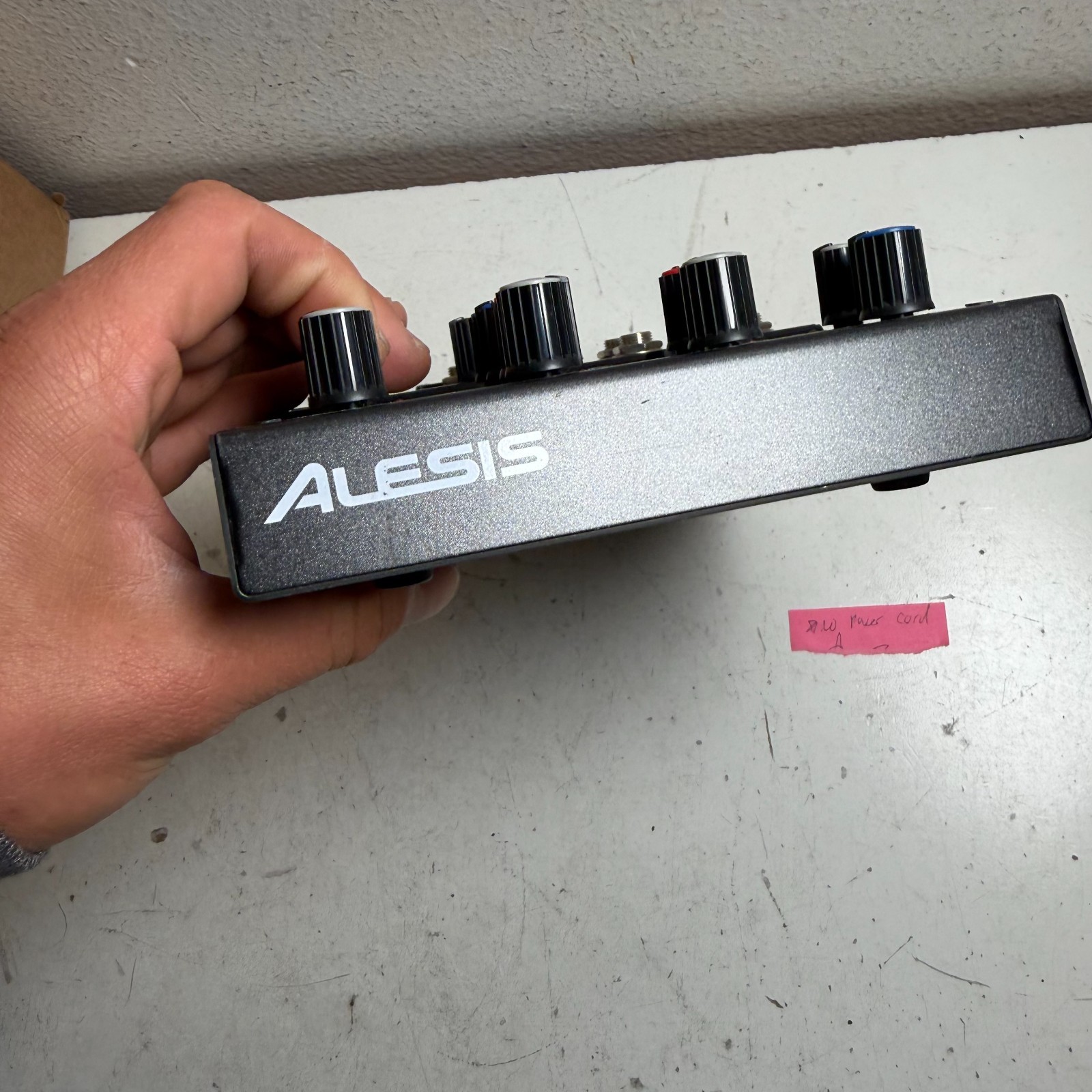 Alesis MultiMix 4 USB Four-Channel Audio Mixer for Direct Computer Recording