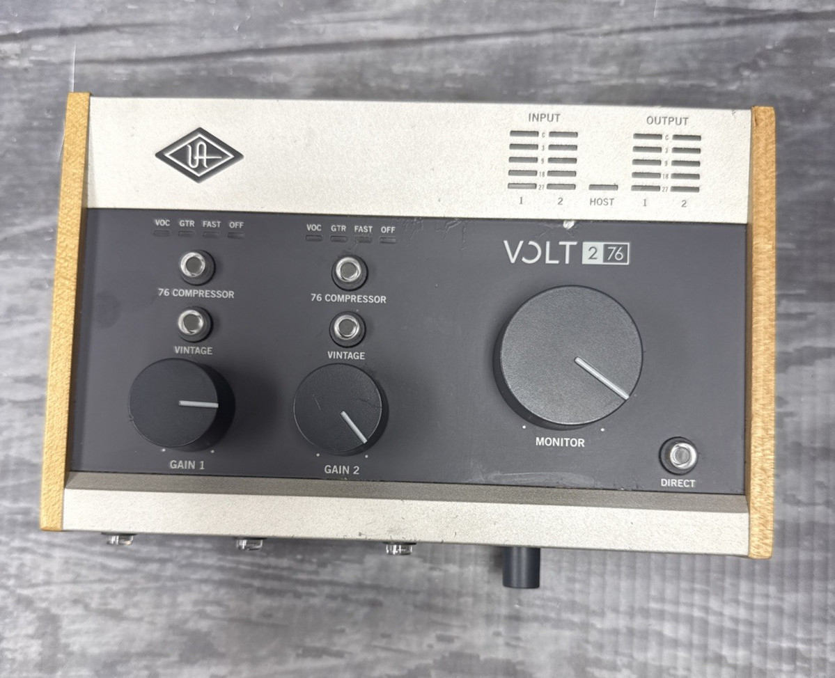 Universal Audio Volt 276 2 76 USB Audio Interface 76 Compressor
