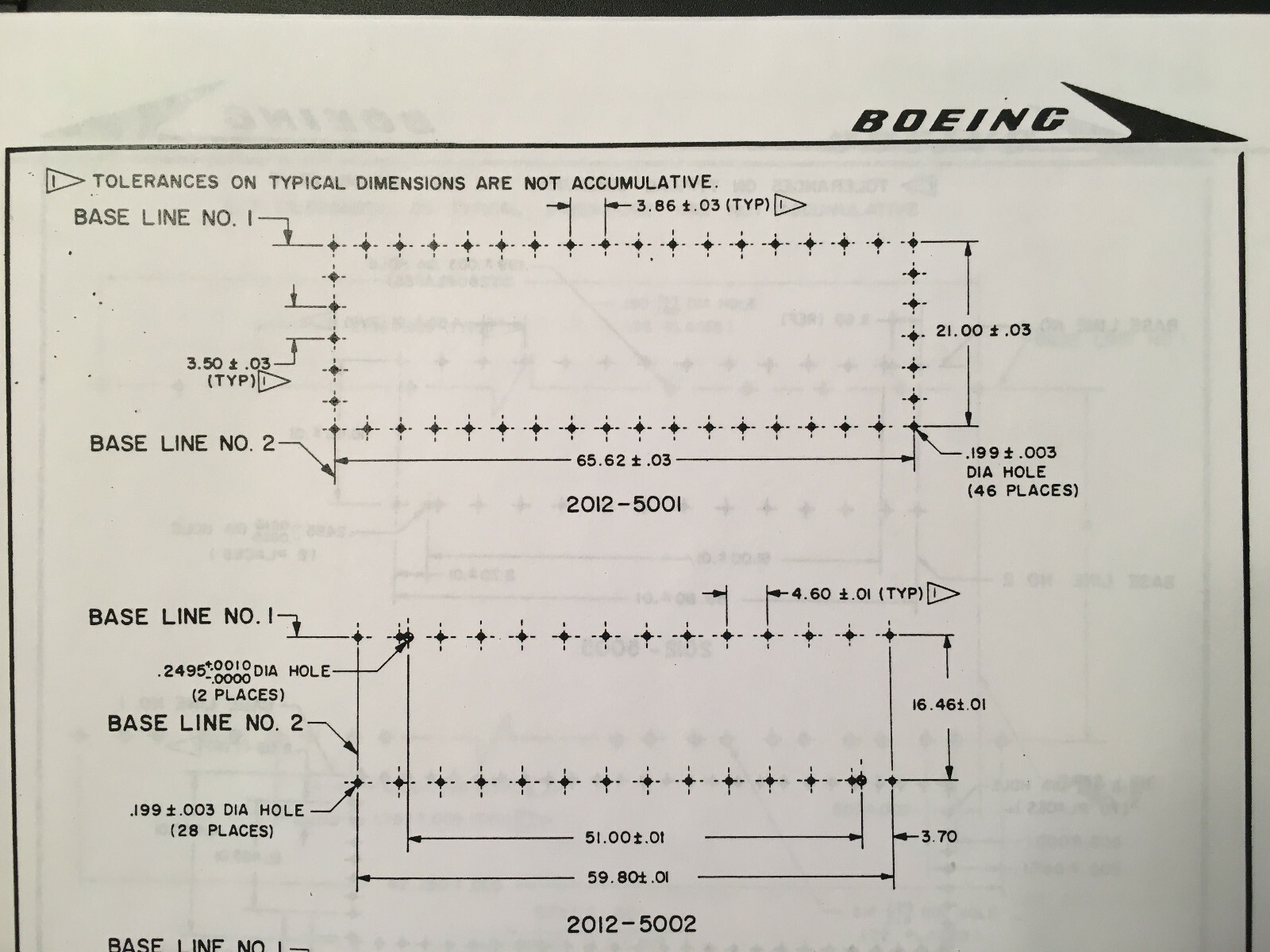 Boeing Standard Cutout Patterns & Placards Manual