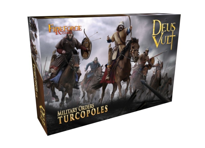 FIREFORGE GAMES DVMO05-BS MILITARY ORDER TURCOPOLES 12 MULTIPART 28MM FIGURES
