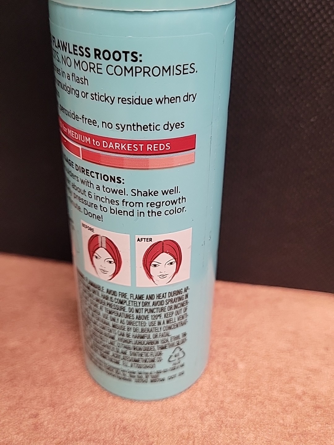 Lot of 5- L'Oreal Paris VIIBRANT RED magic Root Cover Up 2 Oz