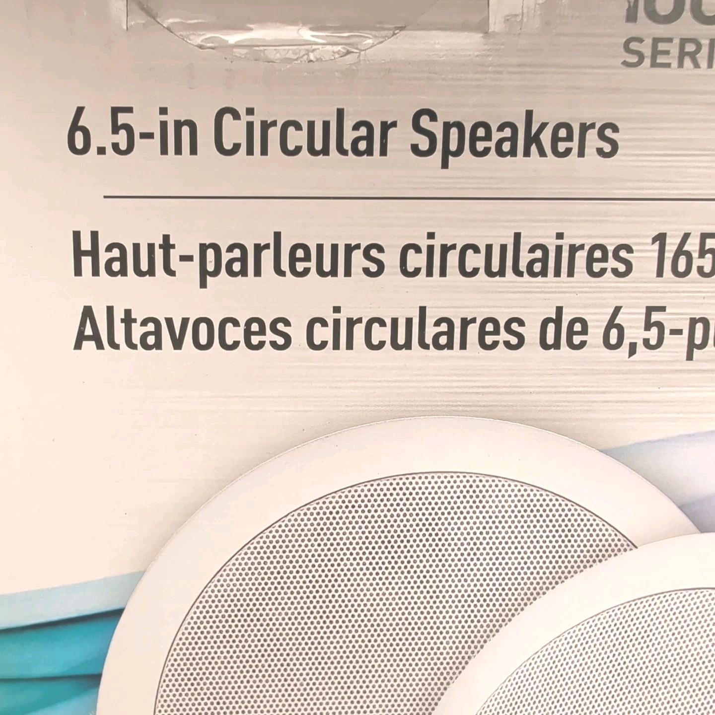 Legrand 36476402 In-wall Speakers 6.5 Inch Two-way 100 W Base+Mylar Tweeter NEW