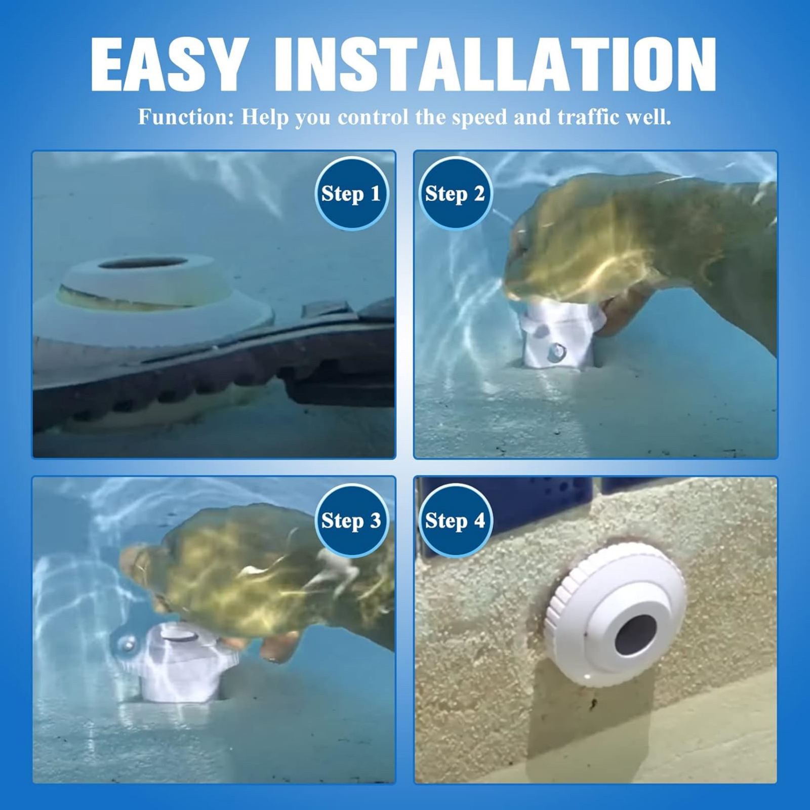 New 5* For Hayward SP1419D Pool Spa Directional Flow Hydrostream Return Jet