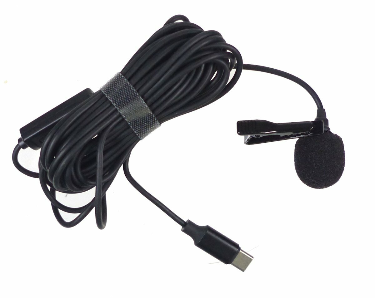 Comica corded Lavalier Microphone USB-C connector for smartphone audio video