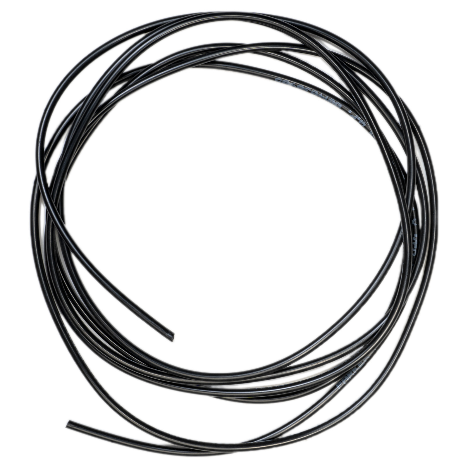 Flo Supply Black Nylon Tubing - 1/16" ID, 1/8" OD, 1/32" Wall - 5 Ft.