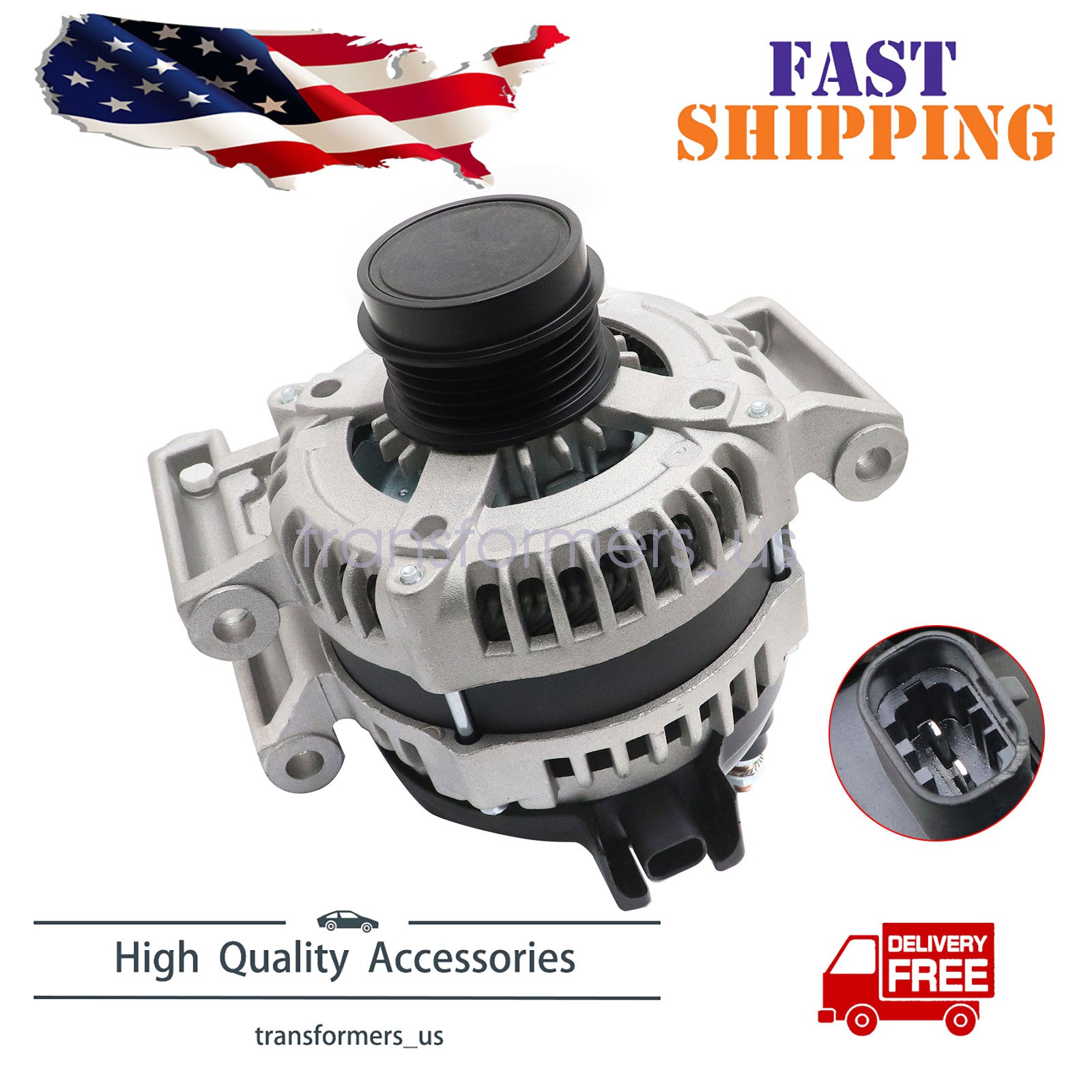 Alternator Fit Chevrolet Malibu 2.5L 2013-2015 2.0L 2016-2019 104210-1962 11682