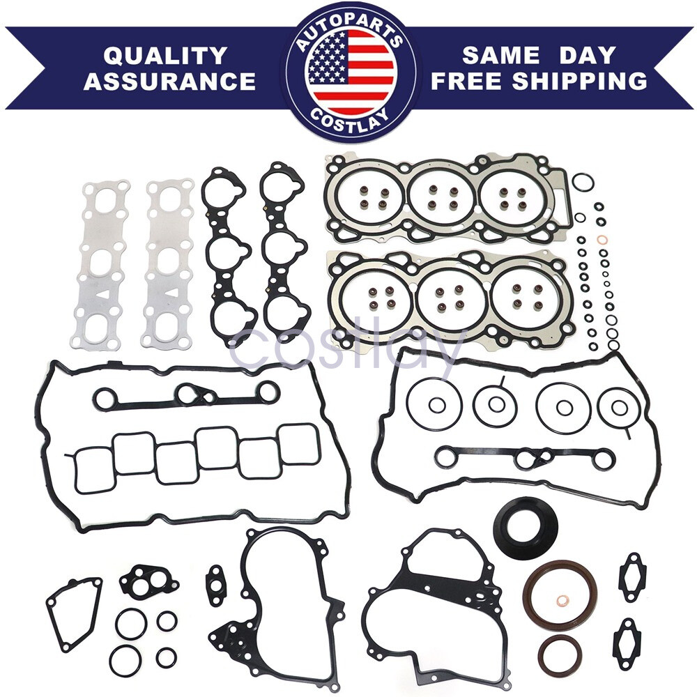 For 14-19 Nissan 370Z Infiniti EX37 G37 M37 Q40 Q50 Q60 3.7L Head Gasket Set New