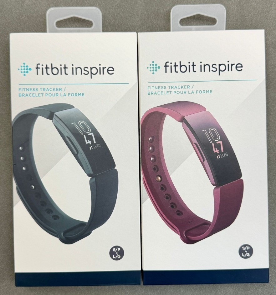 NEW Fitbit Inspire 1 Smartwatch Fitness & Wellness Tracker  With S&L Wristband