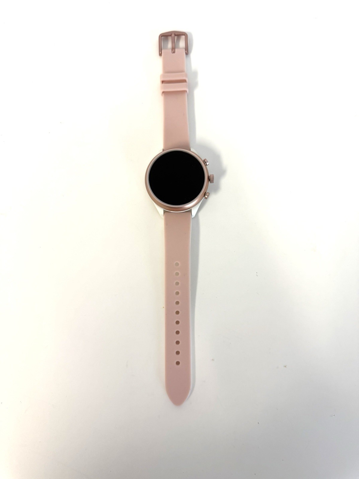 Fossil Sport Women's 41mm Silicone Fitness Smartwatch Pink /Blush DW9F1