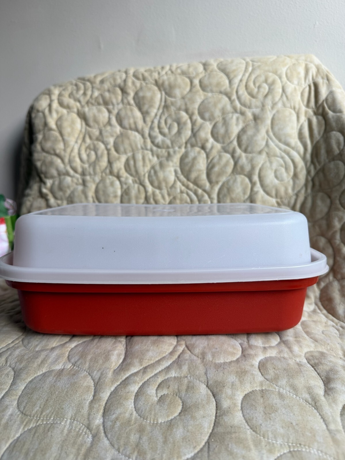 Vintage Tupperware Large Meat Marinade Season N Serve