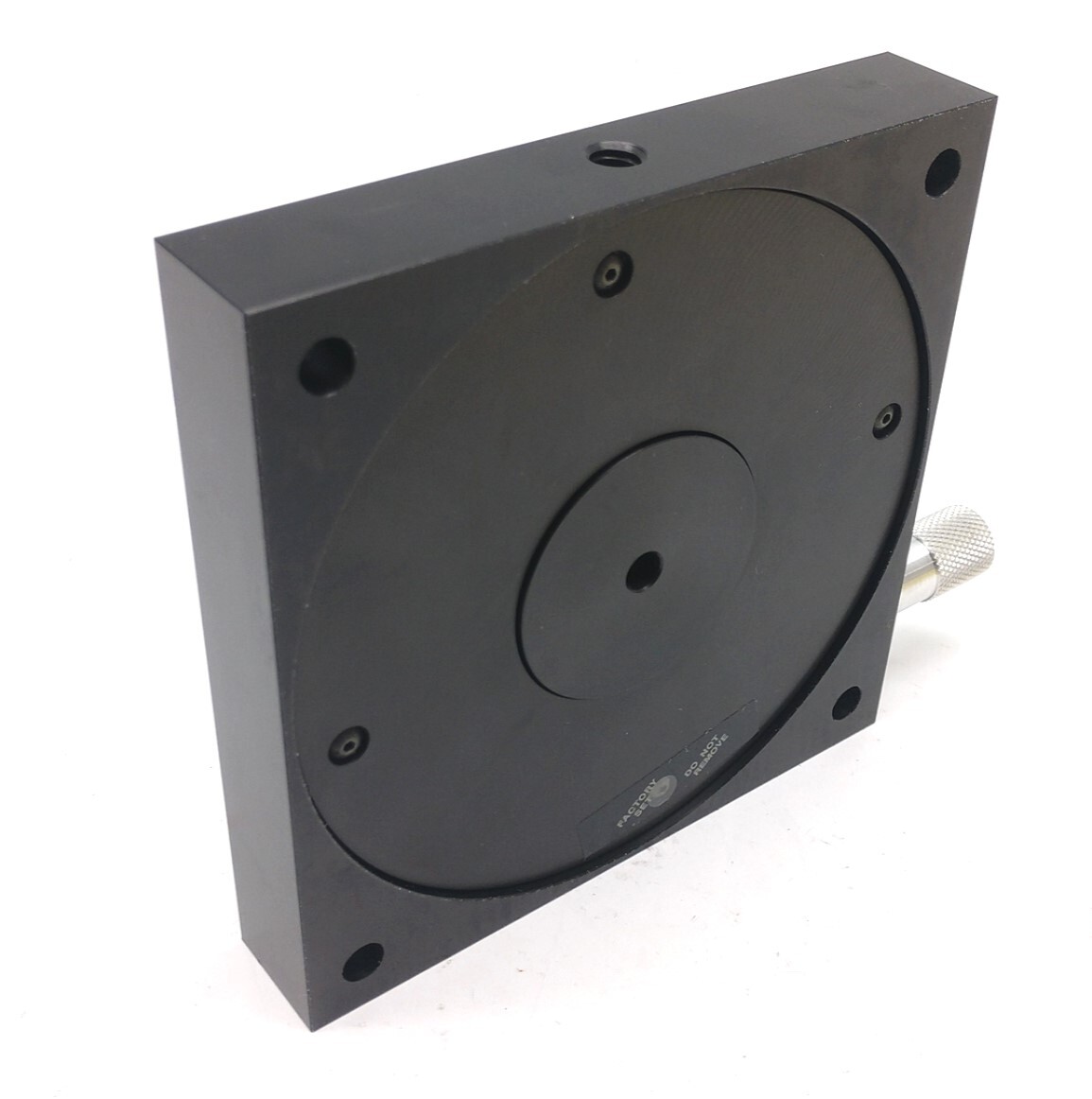 Parker 10001 Rotary Positioner Stage, Range: 360°, Diameter: 2.75" *No Scale*