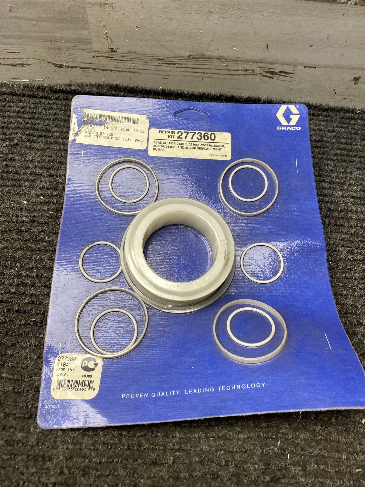 New Graco 277360 Repair Kit