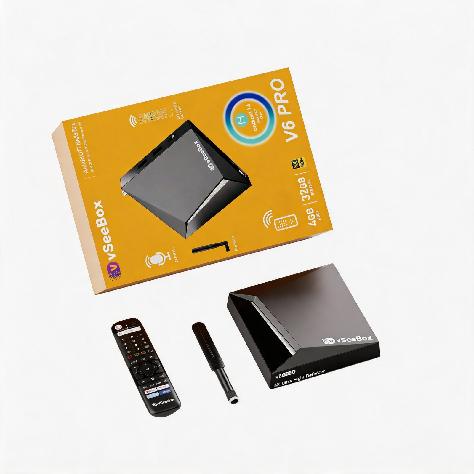 vSeeBox V6 Pro Smart - Authorized Distributor - Free Shipping