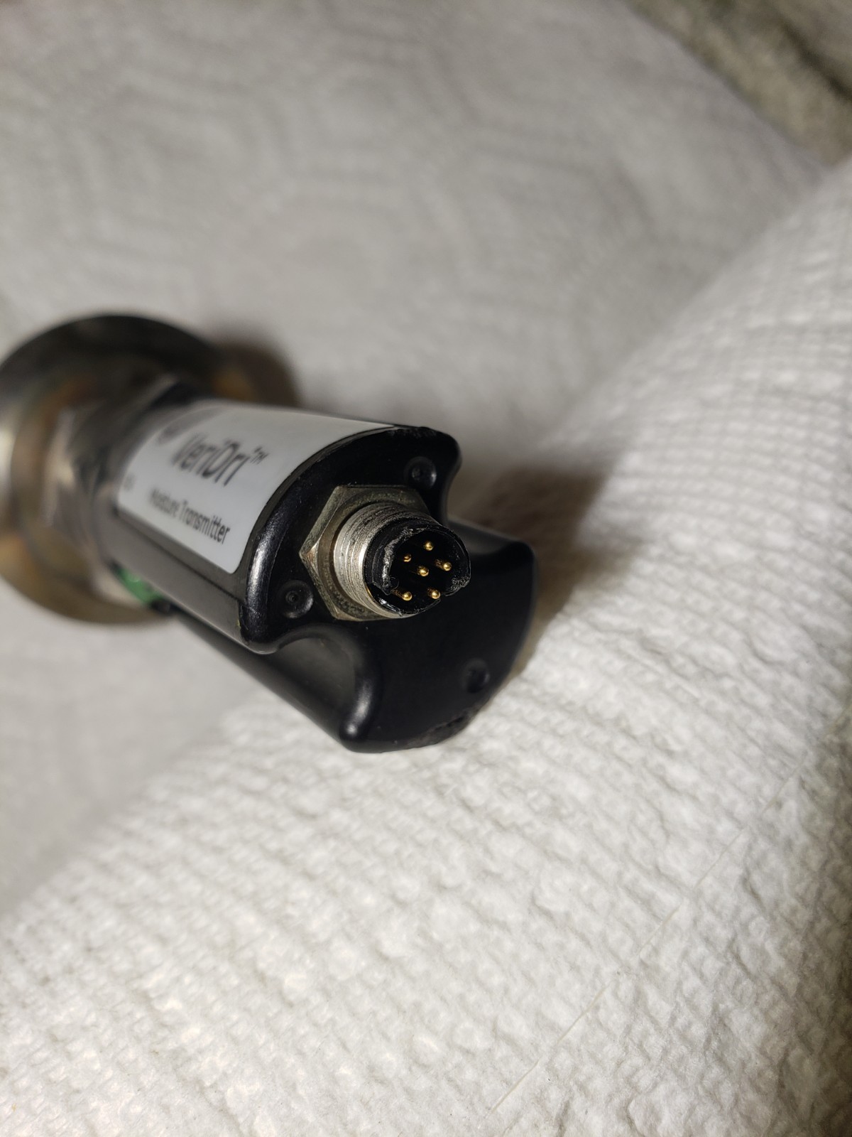 VERIDRI GE MOISTURE TRANSMITTER 4XIP67, "Plastic Missing Off Connector"