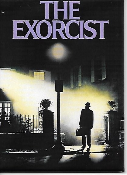 The Exorcist Original Movie Poster One-Sheet Refrigerator Magnet, NEW UNUSED
