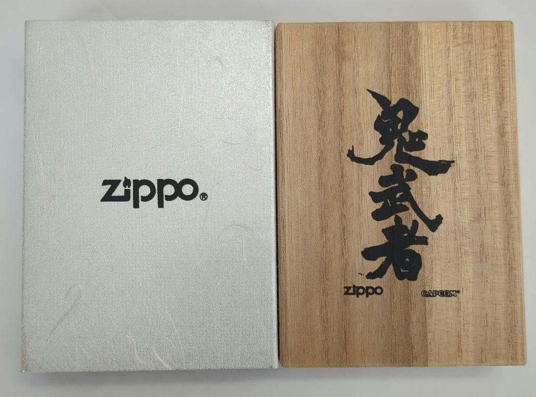 Zippo Onimusha Limited Edition Blue Lighter