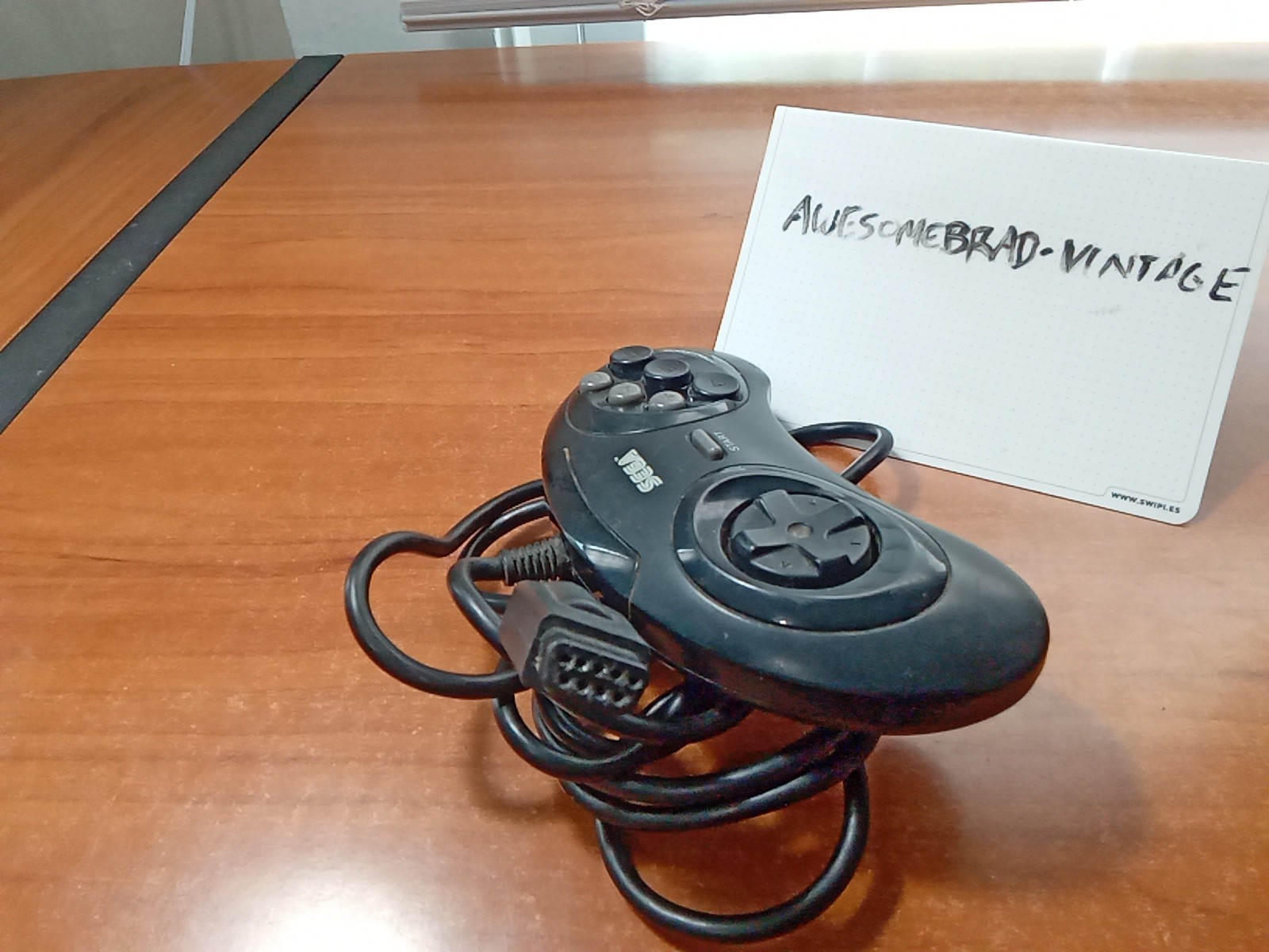 OEM Sega Genesis 6-Button Controller MK-1653 *TESTED*