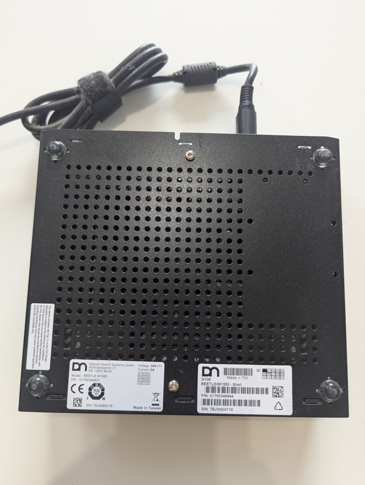 Wincor Nixdorf BEETLE M1350 POS System Celeron For Shell