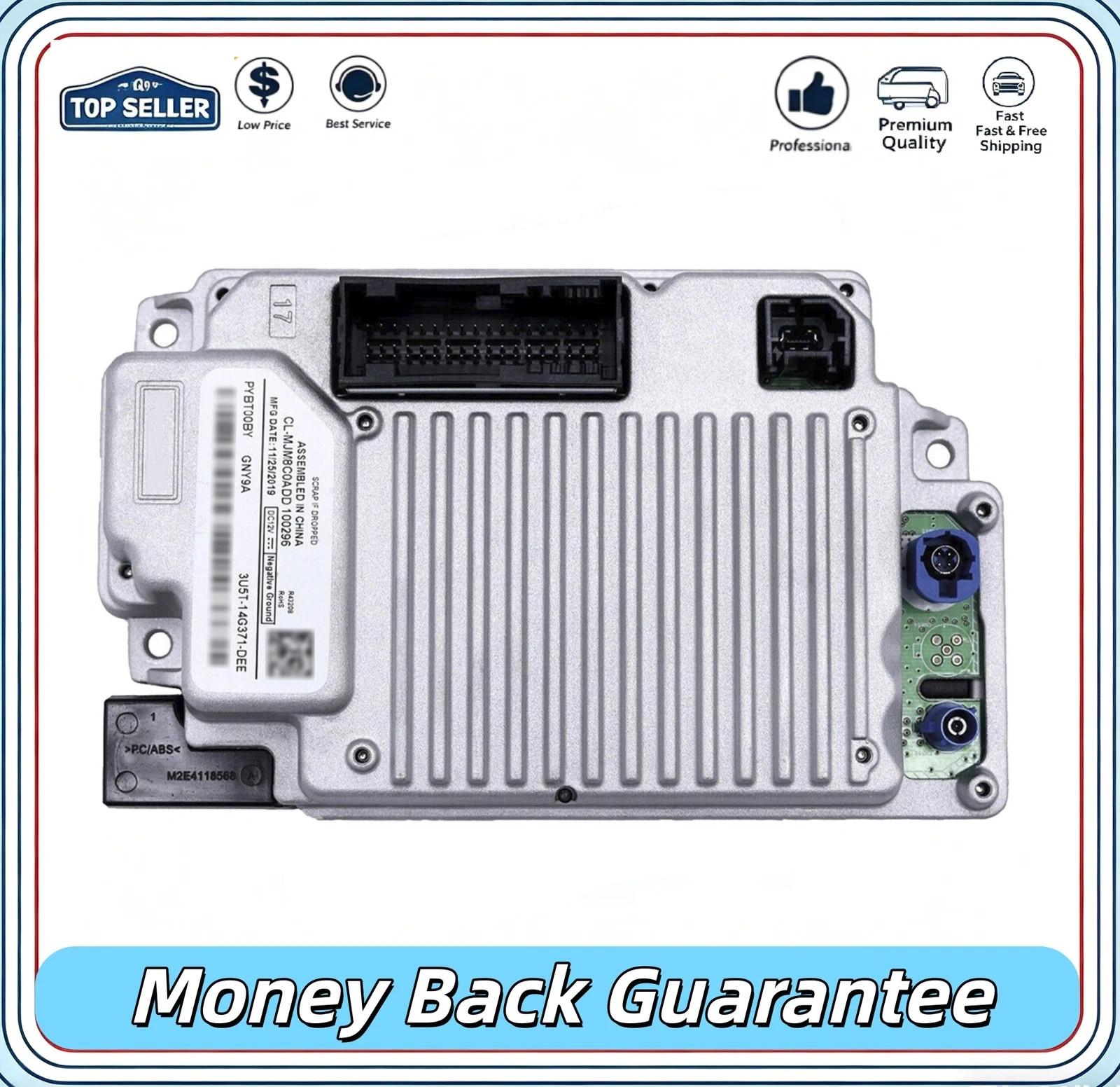 Ford Lincoln Sync 3 APIM 3.4 NAV Module VIN Programmed Plug and Play