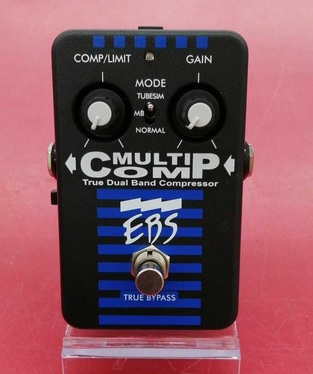 EBS MultiComp Compressor Effects Pedal Tested & Works 70103