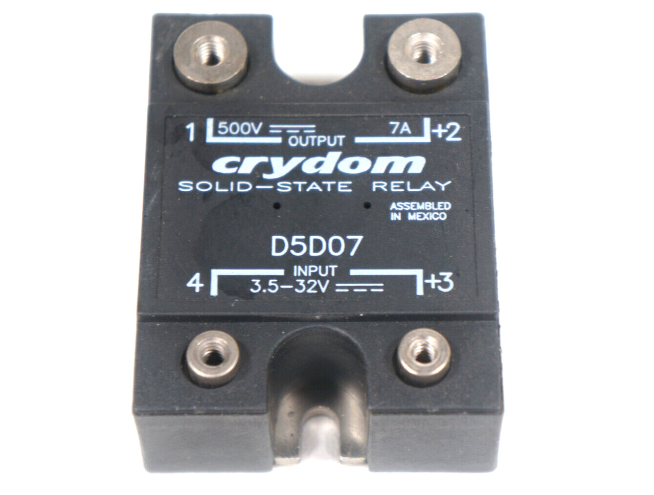 Crydom D5D07 Solid State Relay 3.5-32V DC Control Volt 3-60V DC 7AMP