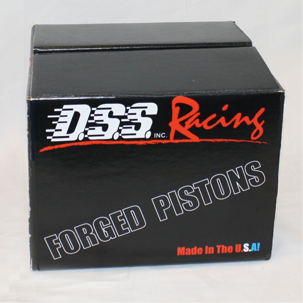 DSS Piston Set 1823-4065; SX-Series 4.065" Bore -15cc Dish for Chevy LS2