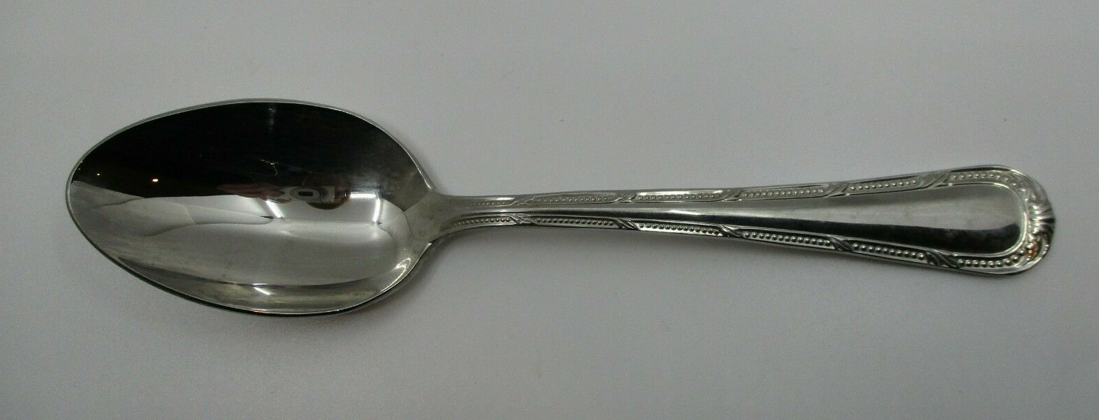 WATERFORD  STAINLESS RUSSBOROUGH PLACE / OVAL SOUP SPOON - 7 1/8'' - 07F