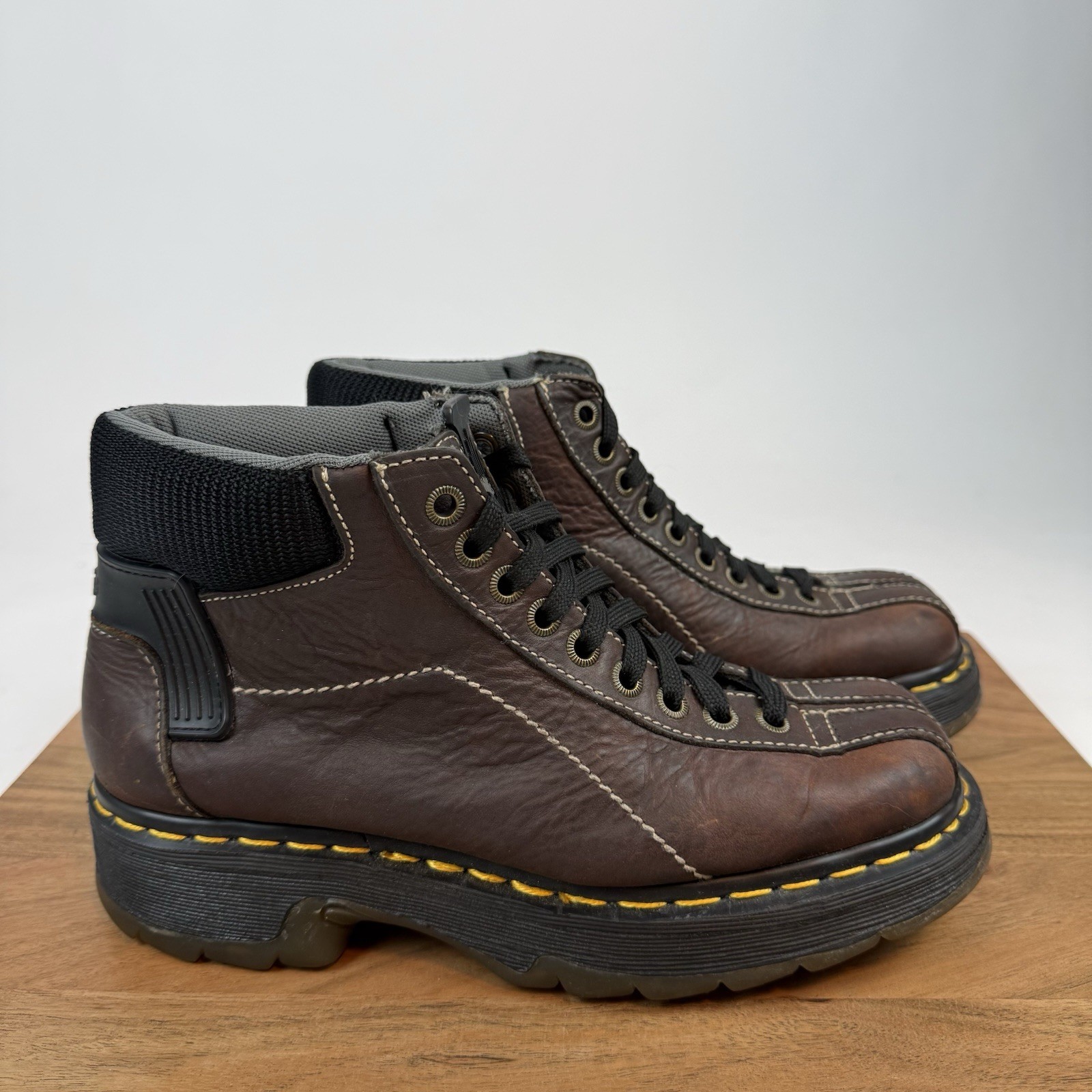 Vintage Mens Dr Martens 9793 Dm's 1990's Chunky Split Toe Boots Size 7 M
