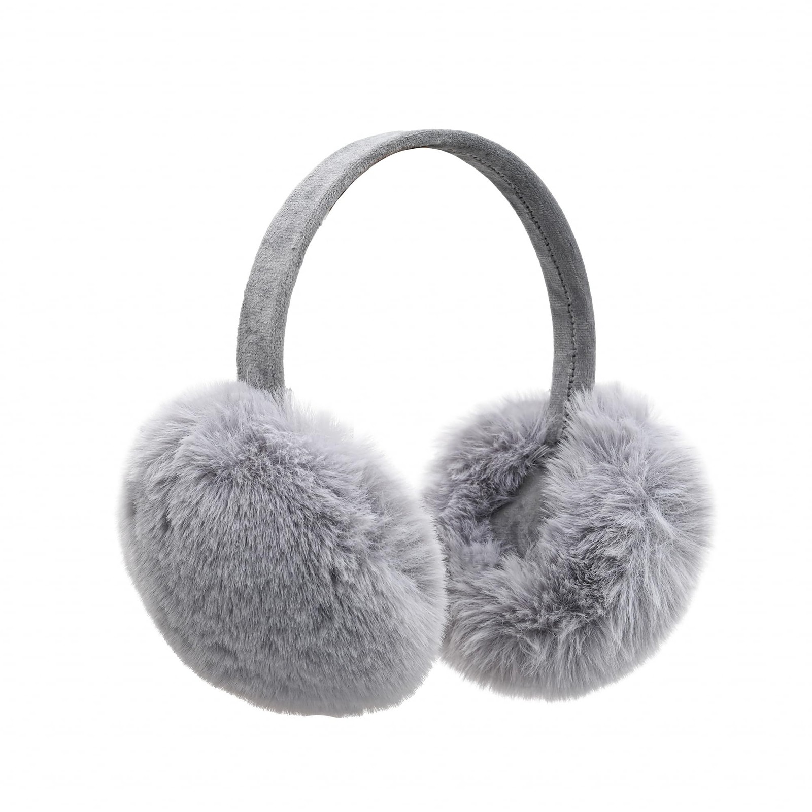 Winter Rabbit Hair Ear Muff Soft Warm Foldable Headband Accessory Gift