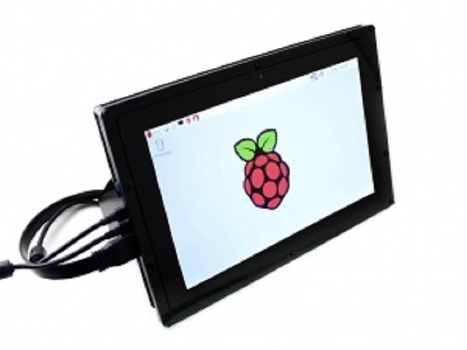 Waveshare 10.1" Cap Touch Screen LCD (B) w/ Case 1280x800 HDMI Raspberry Pi & PC