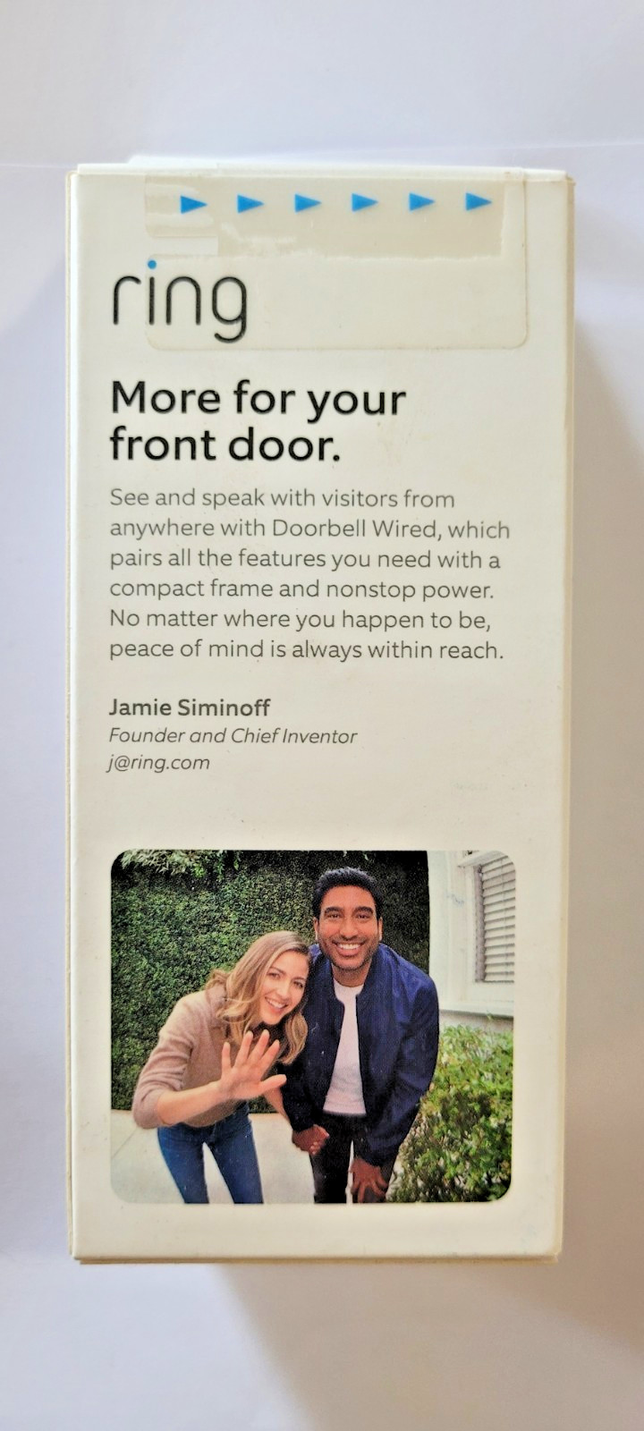 Ring Doorbell Wired, New in box, Sealed