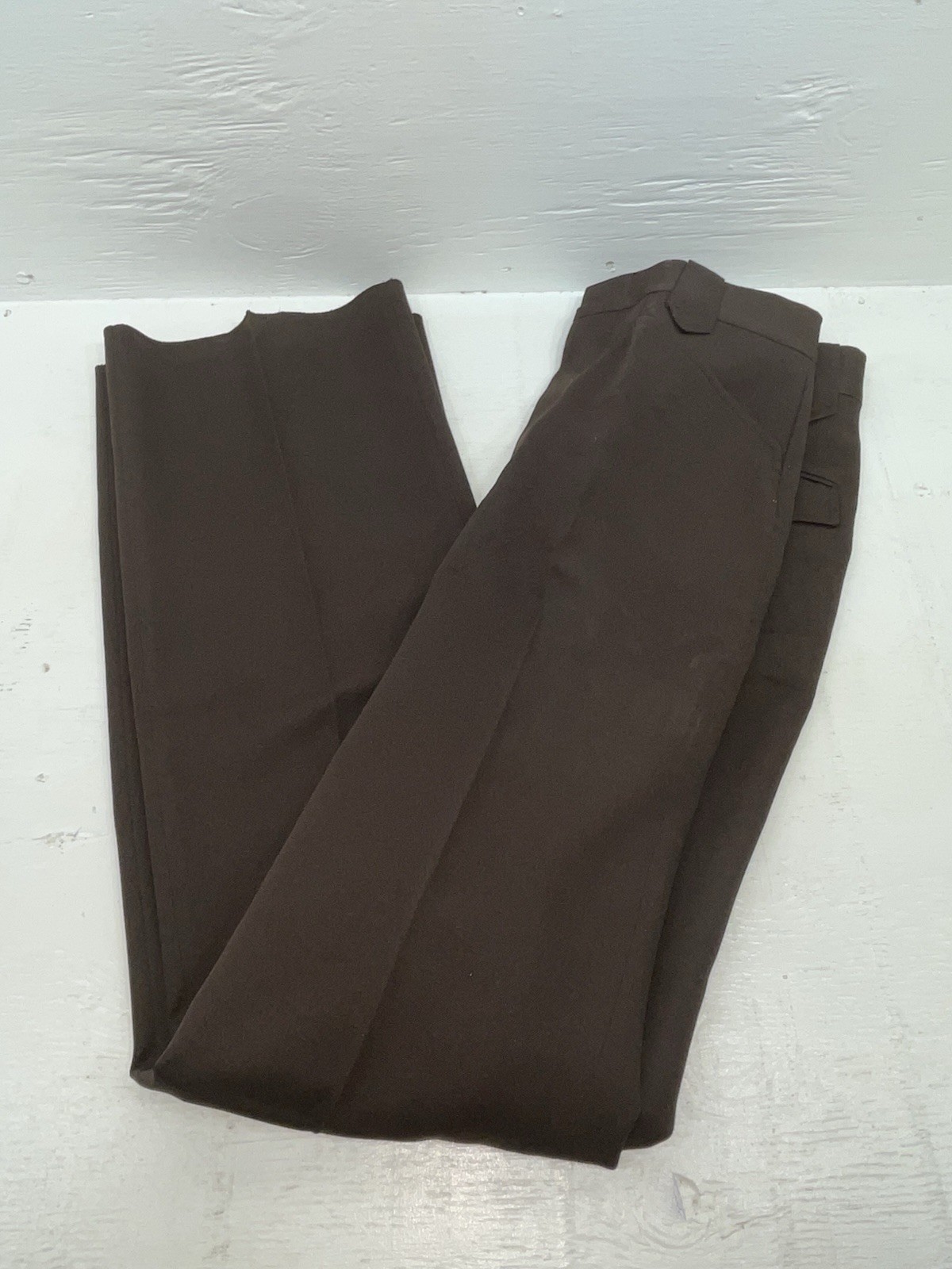 New Vintage Brown Circle S Polyester Pants #05003921 ZZ-31