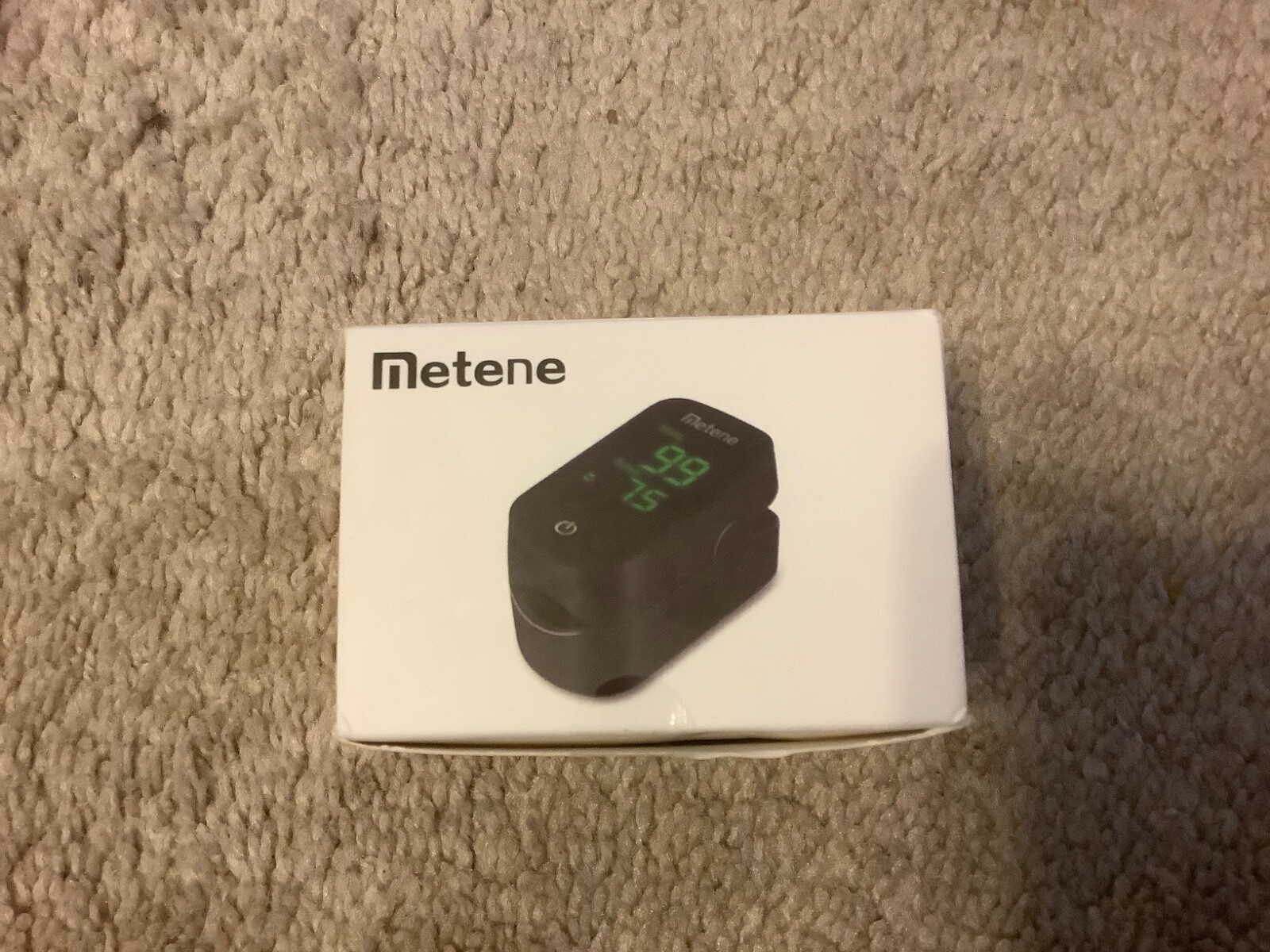 Metene Pulse Oximeter Fingertip FS10I Open Box Opened Never Used/Taken Out