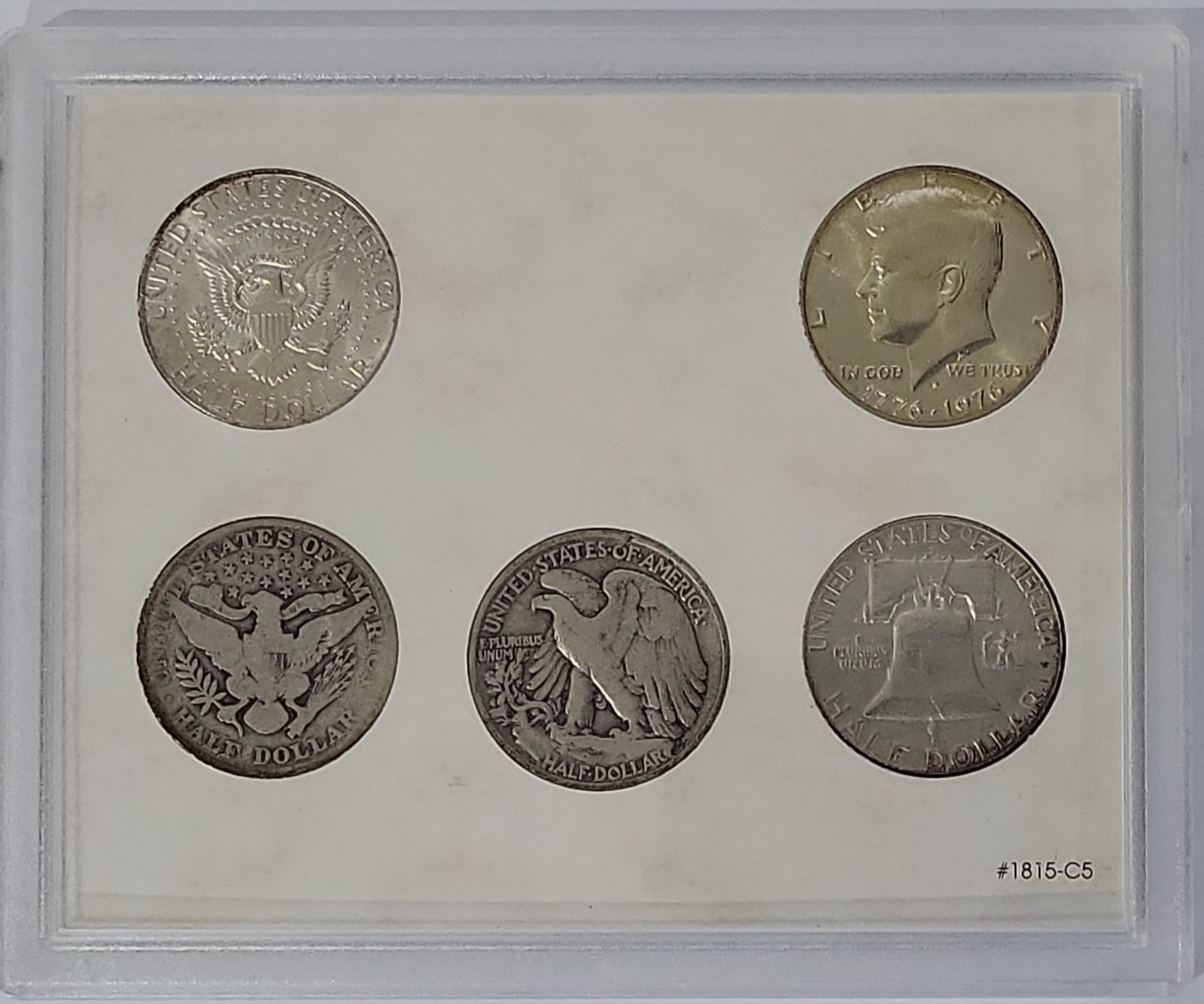 U.S. Silver Half Dollar Set in orignal sealed hard plastic