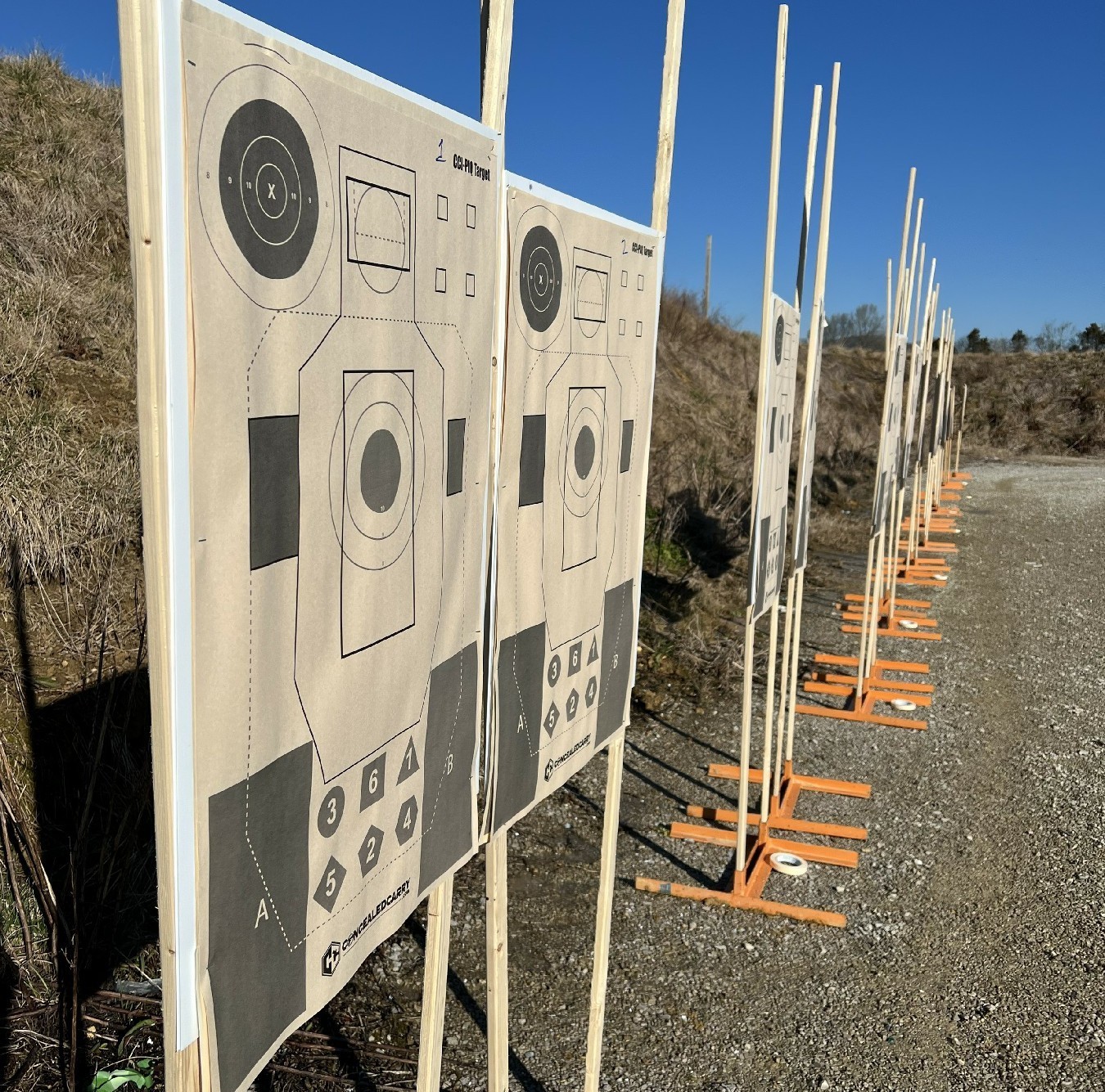 CCI Pistol Intelligence Target – 100 Pack