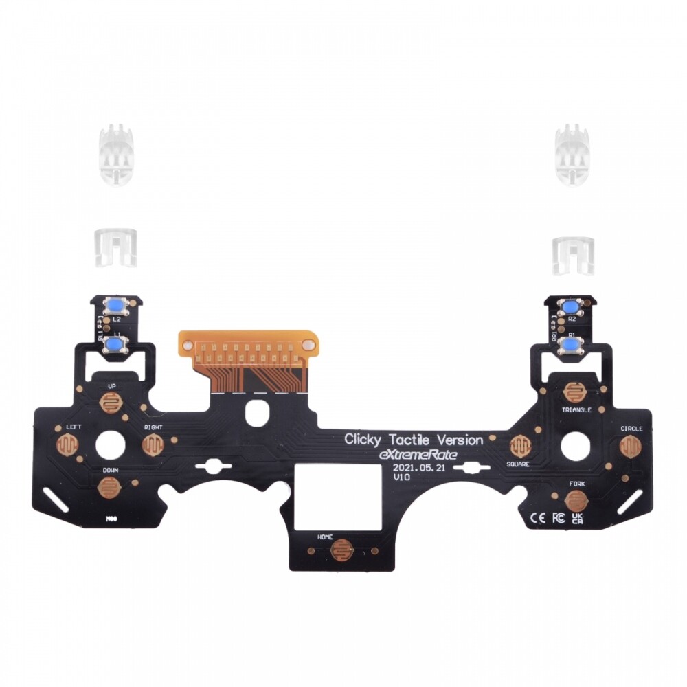 eXtremeRate Shoulder Buttons Bumper Trigger Mouse Click Kit for PS4 Controller