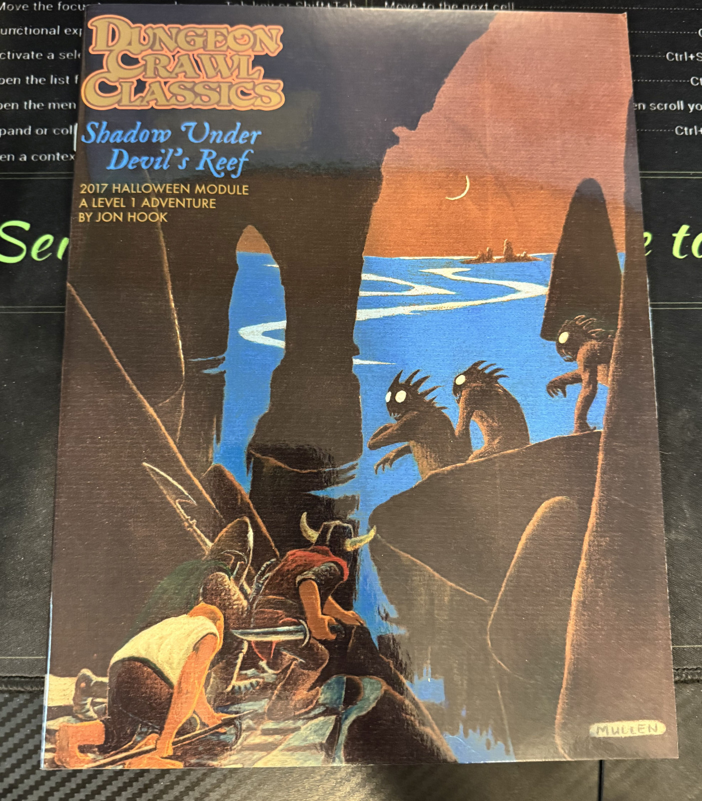 Shadow Under Devil's Reef 2017 Halloween Module Dungeon Crawl Classics DCC