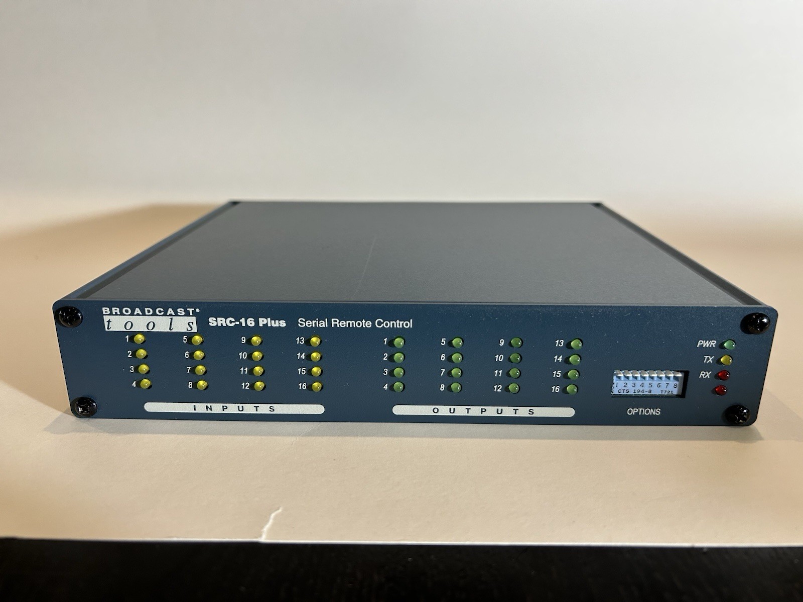 Broadcast Tools SRC-16 Plus Serial Remote Control
