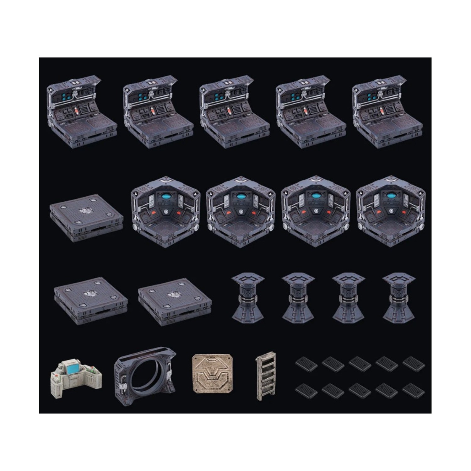 Dwarven Forge Painted Dwarvenite Starforged Alpha Core Set NM