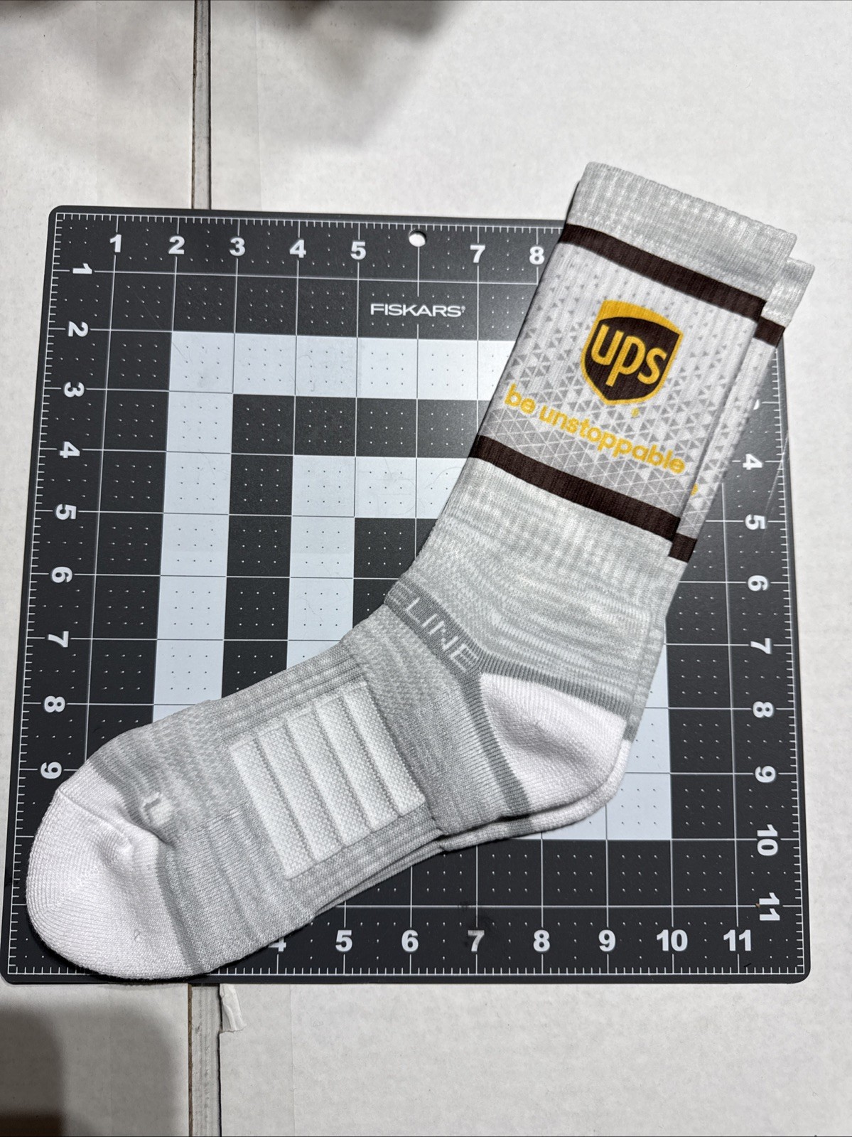 UPS United Parcel Service Socks Be Unstoppable NEW