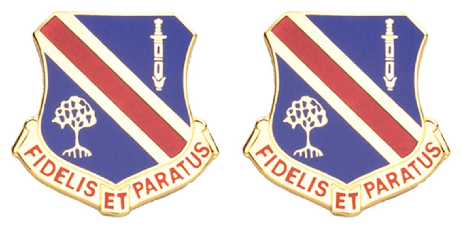 372nd MAINTENANCE COMPANY Distinctive Unit Insignia - Pair