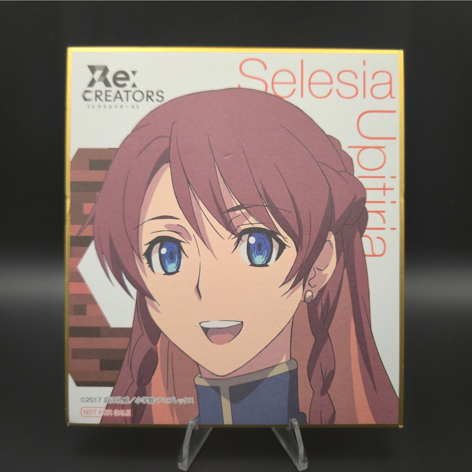 Re:Creators Mini Shikishi Art Board Illustration Card Animate Purchase Bonus