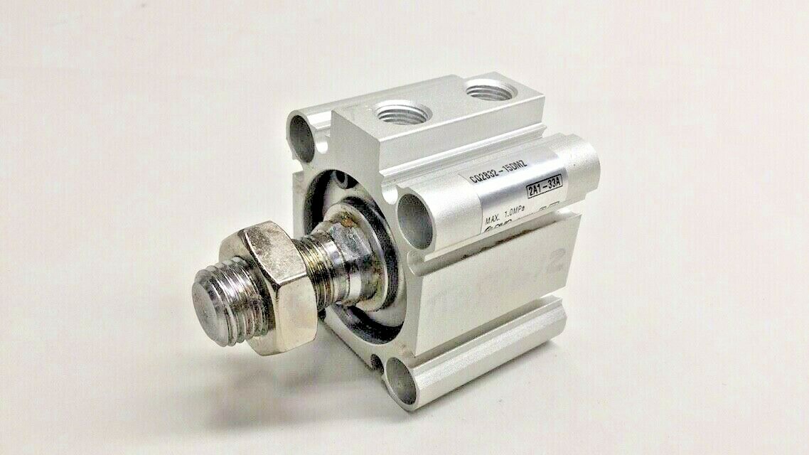 SMC CQ2B32-15DMZ Cylinder Compact Double-Acting 32mm Bore x 15mm Stroke