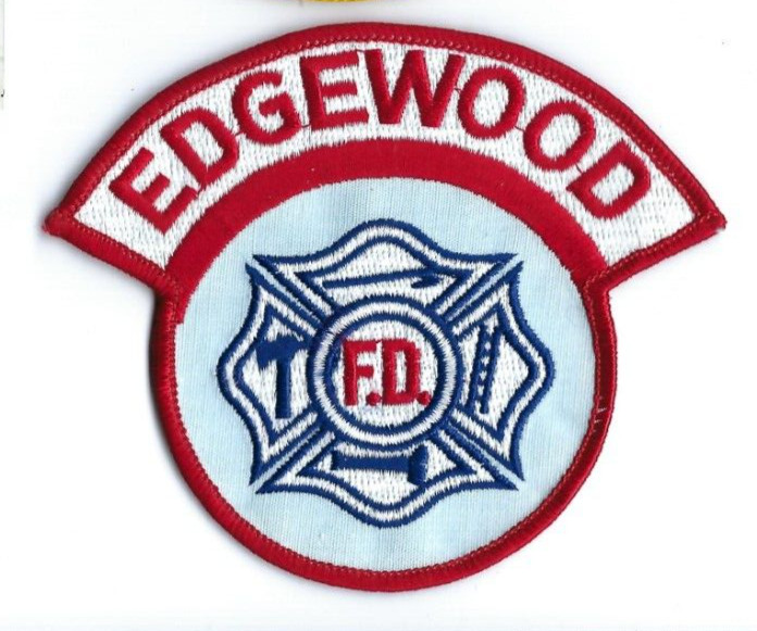 Edgewood (Pierce County) WA Washington Fire Dept. patch - NEW!