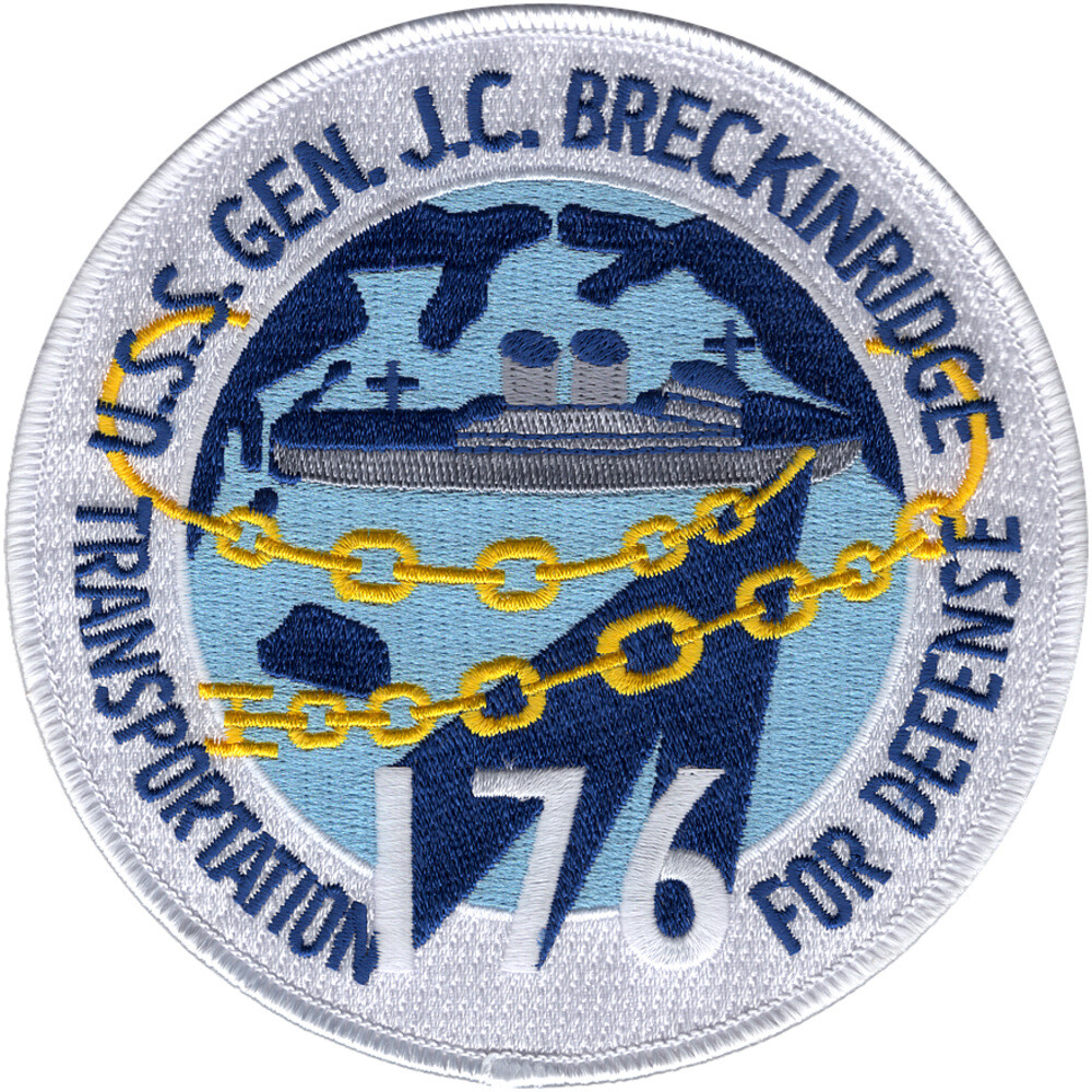 USS Gen. J.C. Breckinridge T-AP-176 Patch