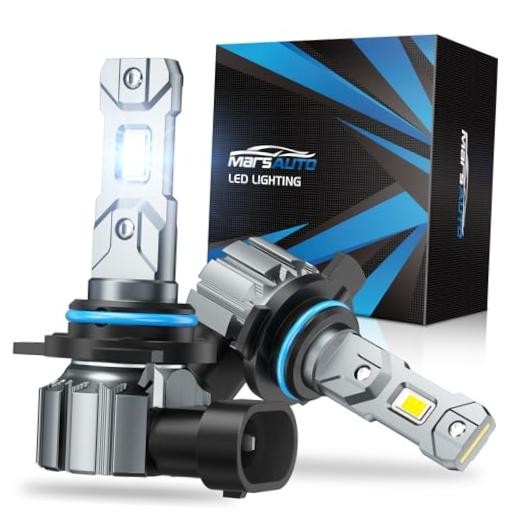 Bulbs, 40000LM Super Bright HIR2 9012 Fog Bulbs with 6000K COOL WHITE M1S 9012