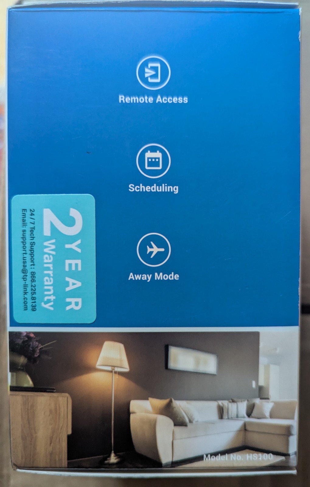 TP-Link HS100 Wi-Fi Smart Plug Kasa, Alexa, Google - Open Box