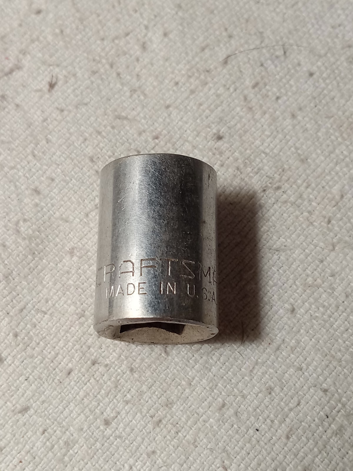 Craftsman 3/8" Drive 1/2" 6 Point Shallow Socket EE 443003 USA